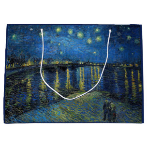 Vincent van Gogh - Starry Night Over the Rhone Große Geschenktüte