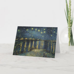 Vincent van Gogh   Starry Night Over the Rhone Karte