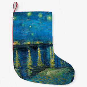 Vincent Van Gogh Starry Night Over the Rhone Kleiner Weihnachtsstrumpf
