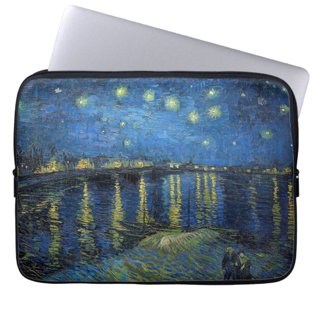 Vincent van Gogh - Starry Night Over the Rhone Laptopschutzhülle (Vorderseite)