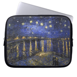 Vincent van Gogh Starry Night Over The Rhone Laptopschutzhülle