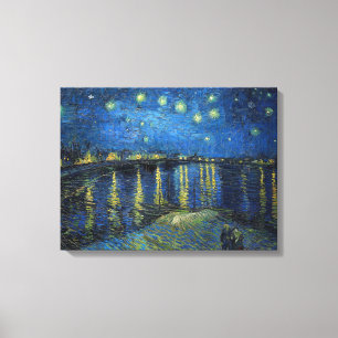 Vincent van Gogh - Starry Night Over the Rhone Leinwanddruck