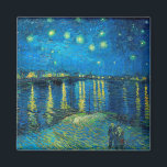 Vincent van Gogh Starry Night Over The Rhone Magnet<br><div class="desc">Vincent Van Gogh Starry Night über dem Rhone Magnet</div>