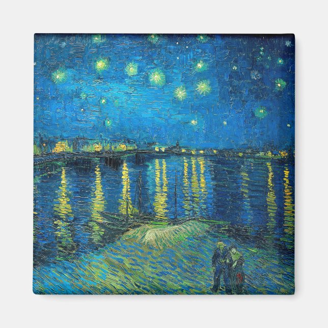 Vincent van Gogh Starry Night Over The Rhone Magnet (Vorne)