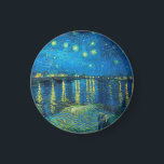Vincent van Gogh Starry Night Over The Rhone Magnet<br><div class="desc">Vincent Van Gogh Starry Night über dem Rhone Magnet</div>