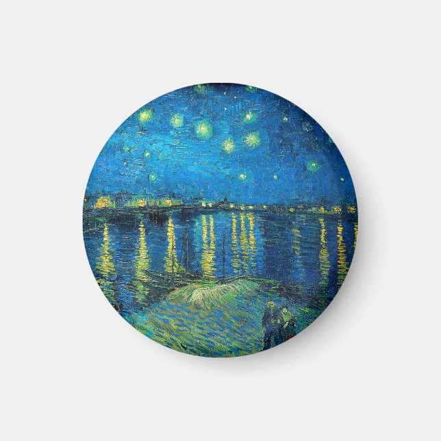 Vincent van Gogh Starry Night Over The Rhone Magnet (Vorne)