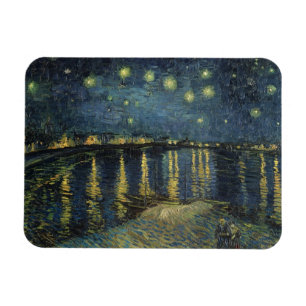 Vincent van Gogh Starry Night Over the Rhone Magnet