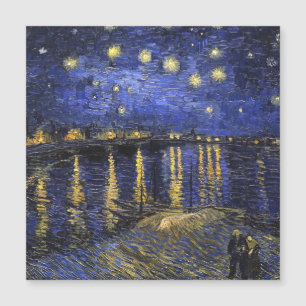 Vincent van Gogh Starry Night Over The Rhone Magnetkarte