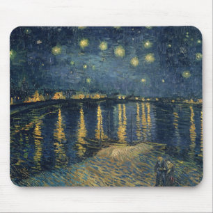 Vincent van Gogh   Starry Night Over the Rhone Mousepad