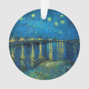 Vincent Van Gogh Starry Night Over the Rhone Ornament