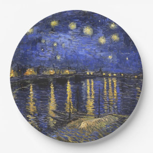 Vincent van Gogh Starry Night Over The Rhone Pappteller