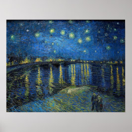 Vincent Van Gogh - Starry Night Over the Rhone Poster