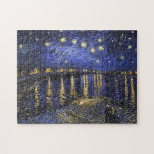 Vincent van Gogh Starry Night Over The Rhone Puzzle