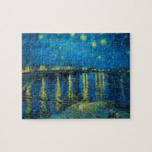 Vincent Van Gogh Starry Night Over the Rhone Puzzle
