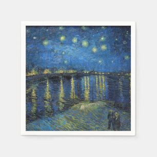 Vincent van Gogh - Starry Night Over the Rhone Serviette
