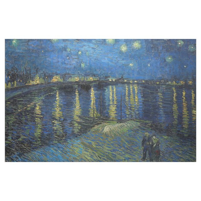 Vincent van Gogh - Starry Night Over the Rhone Stoff (Yard (91,4 cm))