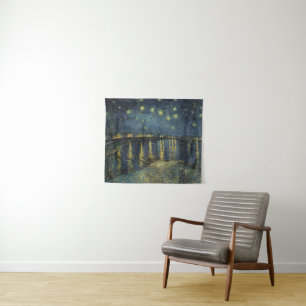 Vincent van Gogh Starry Night Over the Rhone Wandteppich