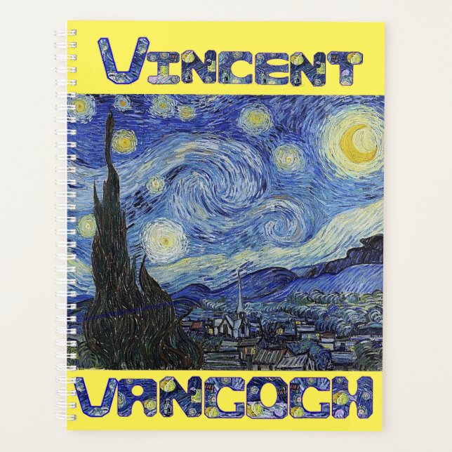 Vincent Van Gogh Starry Night Planer (Vorderseite)