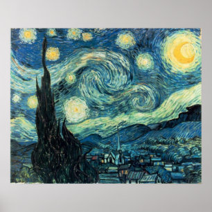 Vincent Van Gogh - Starry Night Poster