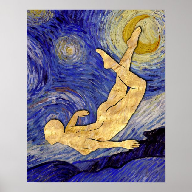 Vincent Van Gogh Starry Night Poster (Vorne)