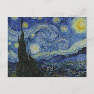 Vincent van Gogh - Starry Night Postkarte