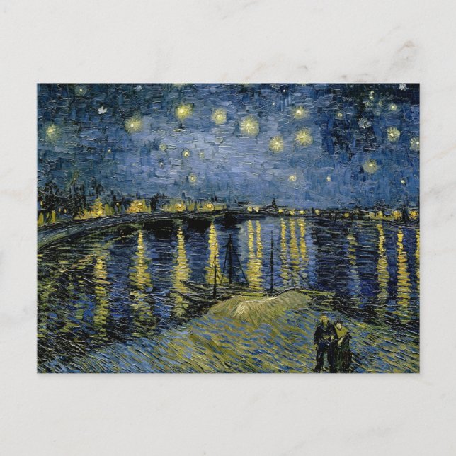 Vincent van Gogh - Starry Night Postkarte (Vorderseite)
