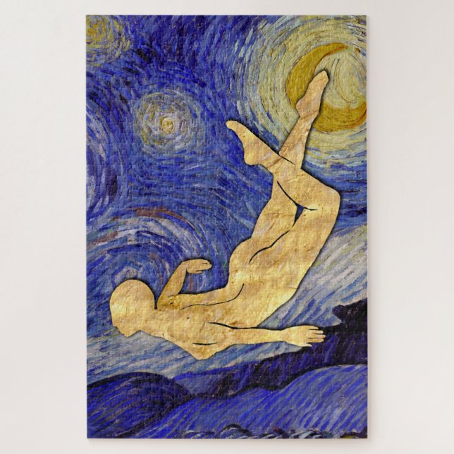 Vincent Van Gogh Starry Night Puzzle (Vertikal)