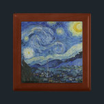Vincent van Gogh - Starry Night Schmuckschachtel<br><div class="desc">Vincent van Gogh - Starry Night - 1889 - Ölmalerei</div>