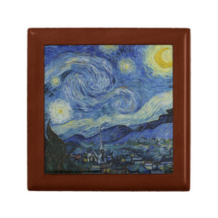 Vincent van Gogh - Starry Night Schmuckschachtel