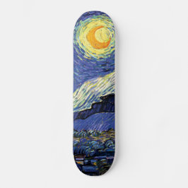 Vincent Van Gogh Starry Night Skateboard