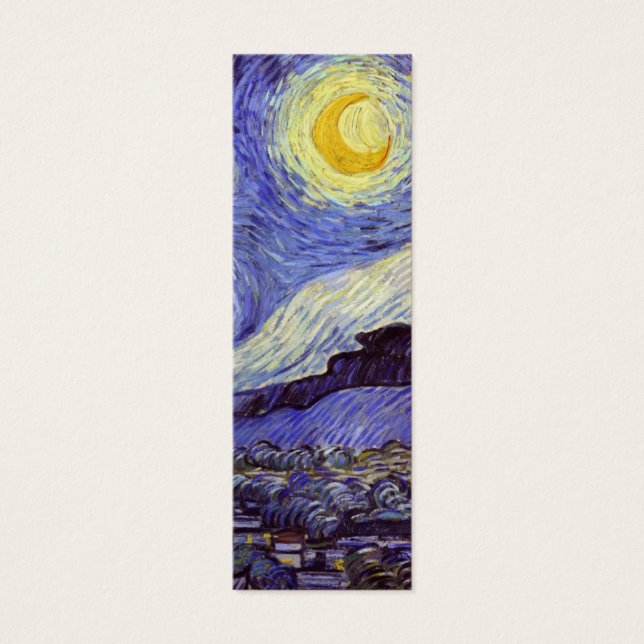 Vincent Van Gogh Starry Night Vintag Kunstkunst (Vorderseite)