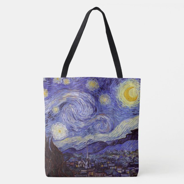 Vincent Van Gogh Starry Night Vintag Kunstkunst (Vorderseite)