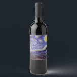Vincent Van Gogh Starry Night Vintag Kunstkunst<br><div class="desc">Vincent van Gogh Starry Night Fine Art Painting Starry Night ist ein Gemälde des niederländischen post-impressionistischen Künstlers Vincent van Gogh. Der blaue Nachthimmel ist voll von wirbelnden Wolken, Sternen und einem hellen Halbmond. Die Sternennacht ist die einzige Nacht in der Serie von Ausblicken aus seinem Schlafzimmerfenster. Bewegung: Post-Impressionismus. Schöne, kunstvoll...</div>