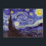 Vincent Van Gogh Starry Night Vintag Kunstkunst Acryldruck<br><div class="desc">Vincent van Gogh Starry Night Fine Art Painting Starry Night ist ein Gemälde des niederländischen post-impressionistischen Künstlers Vincent van Gogh. Der blaue Nachthimmel ist voll von wirbelnden Wolken, Sternen und einem hellen Halbmond. Die Sternennacht ist die einzige Nacht in der Serie von Ausblicken aus seinem Schlafzimmerfenster. Bewegung: Post-Impressionismus. Schöne, kunstvoll...</div>