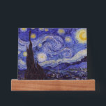 Vincent Van Gogh Starry Night Vintag Kunstkunst Bilderleiste<br><div class="desc">Vincent van Gogh Starry Night Fine Art Painting Starry Night ist ein Gemälde des niederländischen post-impressionistischen Künstlers Vincent van Gogh. Der blaue Nachthimmel ist voll von wirbelnden Wolken, Sternen und einem hellen Halbmond. Die Sternennacht ist die einzige Nacht in der Serie von Ausblicken aus seinem Schlafzimmerfenster. Bewegung: Post-Impressionismus Schöne künstlerische...</div>