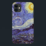 Vincent Van Gogh Starry Night Vintag Kunstkunst Case-Mate iPhone Hülle<br><div class="desc">Vincent van Gogh Starry Night Fine Art Painting Starry Night ist ein Gemälde des niederländischen post-impressionistischen Künstlers Vincent van Gogh. Der blaue Nachthimmel ist voll von wirbelnden Wolken, Sternen und einem hellen Halbmond. Die Sternennacht ist die einzige Nacht in der Serie von Ausblicken aus seinem Schlafzimmerfenster. Bewegung: Post-Impressionismus. Schöne, kunstvoll...</div>