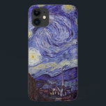 Vincent Van Gogh Starry Night Vintag Kunstkunst Case-Mate iPhone Hülle<br><div class="desc">Vincent van Gogh Starry Night Fine Art Painting Starry Night ist ein Gemälde des niederländischen post-impressionistischen Künstlers Vincent van Gogh. Der blaue Nachthimmel ist voll von wirbelnden Wolken, Sternen und einem hellen Halbmond. Die Sternennacht ist die einzige Nacht in der Serie von Ausblicken aus seinem Schlafzimmerfenster. Bewegung: Post-Impressionismus. Schöne, kunstvoll...</div>