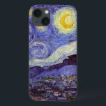 Vincent Van Gogh Starry Night Vintag Kunstkunst Case-Mate iPhone Hülle<br><div class="desc">Vincent van Gogh Starry Night Fine Art Painting Starry Night ist ein Gemälde des niederländischen post-impressionistischen Künstlers Vincent van Gogh. Der blaue Nachthimmel ist voll von wirbelnden Wolken, Sternen und einem hellen Halbmond. Die Sternennacht ist die einzige Nacht in der Serie von Ausblicken aus seinem Schlafzimmerfenster. Bewegung: Post-Impressionismus. Schöne, kunstvoll...</div>