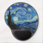 Vincent Van Gogh Starry Night Vintag Kunstkunst Gel Mousepad<br><div class="desc">Vincent Van Gogh Starry Night Vintag Fine Art Mouse Pad</div>
