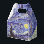 Vincent Van Gogh Starry Night Vintag Kunstkunst Geschenkschachtel<br><div class="desc">Vincent van Gogh Starry Night Fine Art Painting Starry Night ist ein Gemälde des niederländischen post-impressionistischen Künstlers Vincent van Gogh. Der blaue Nachthimmel ist voll von wirbelnden Wolken, Sternen und einem hellen Halbmond. Die Sternennacht ist die einzige Nacht in der Serie von Ausblicken aus seinem Schlafzimmerfenster. Bewegung: Post-Impressionismus. Schöne, kunstvoll...</div>