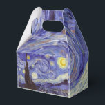 Vincent Van Gogh Starry Night Vintag Kunstkunst Geschenkschachtel<br><div class="desc">Vincent van Gogh Starry Night Fine Art Painting Starry Night ist ein Gemälde des niederländischen post-impressionistischen Künstlers Vincent van Gogh. Der blaue Nachthimmel ist voll von wirbelnden Wolken, Sternen und einem hellen Halbmond. Die Sternennacht ist die einzige Nacht in der Serie von Ausblicken aus seinem Schlafzimmerfenster. Bewegung: Post-Impressionismus. Schöne, kunstvoll...</div>