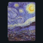 Vincent Van Gogh Starry Night Vintag Kunstkunst iPad Pro Cover<br><div class="desc">Vincent van Gogh Starry Night Fine Art Painting Starry Night ist ein Gemälde des niederländischen post-impressionistischen Künstlers Vincent van Gogh. Der blaue Nachthimmel ist voll von wirbelnden Wolken, Sternen und einem hellen Halbmond. Die Sternennacht ist die einzige Nacht in der Serie von Ausblicken aus seinem Schlafzimmerfenster. Bewegung: Post-Impressionismus. Schöne, kunstvoll...</div>