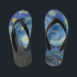Vincent Van Gogh Starry Night Vintag Kunstkunst Kinderbadesandalen<br><div class="desc">Vincent Van Gogh Starry Night Vintag Kunstkunst</div>
