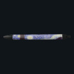 Vincent Van Gogh Starry Night Vintag Kunstkunst Kugelschreiber<br><div class="desc">Vincent van Gogh Starry Night Fine Art Painting Starry Night ist ein Gemälde des niederländischen post-impressionistischen Künstlers Vincent van Gogh. Der blaue Nachthimmel ist voll von wirbelnden Wolken, Sternen und einem hellen Halbmond. Die Sternennacht ist die einzige Nacht in der Serie von Ausblicken aus seinem Schlafzimmerfenster. Bewegung: Post-Impressionismus. Schöne, kunstvoll...</div>