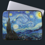 Vincent Van Gogh Starry Night Vintag Kunstkunst Laptopschutzhülle<br><div class="desc">Vincent Van Gogh Starry Night Vintag Fine Art Laptop Schlauch</div>