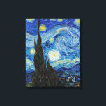 Vincent Van Gogh Starry Night Vintag Kunstkunst Leinwanddruck<br><div class="desc">Vincent Van Gogh Starry Night Vintag Fine Art Canvas Print</div>