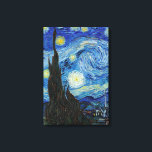 Vincent Van Gogh Starry Night Vintag Kunstkunst Leinwanddruck<br><div class="desc">Vincent Van Gogh Starry Night Vintag Fine Art Canvas Print</div>