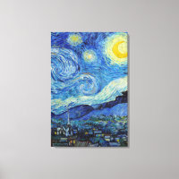 Vincent Van Gogh Starry Night Vintag Kunstkunst