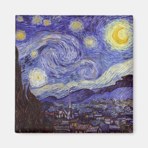 Vincent Van Gogh Starry Night Vintag Kunstkunst Magnet