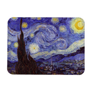 Vincent Van Gogh Starry Night Vintag Kunstkunst Magnet